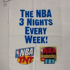 NBA towel - 16x25in - mint condition folded w/hook